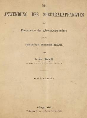 Bild Nr.1: 127-487 Vierordt,K.: (Aus der Sammlung Professor Dr.Dr.Johannes Büttner Teil 1)