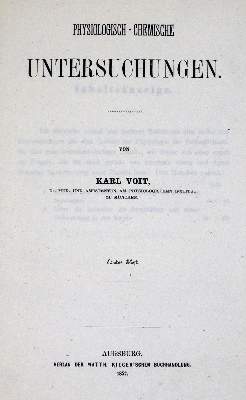 Bild Nr.1: 127-492 Voit,K.: (Aus der Sammlung Professor Dr.Dr.Johannes Büttner Teil 1)