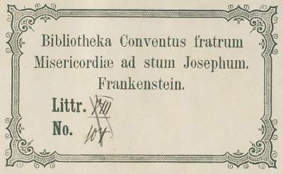 Bild Nr.2: 127-501 Wideck,J.: (Aus der Sammlung Professor Dr.Dr.Johannes Büttner Teil 1)