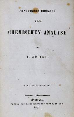 Bild Nr.2: 127-502 Wöhler,F.: (Aus der Sammlung Professor Dr.Dr.Johannes Büttner Teil 1)