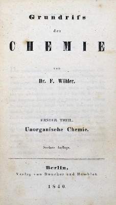 Bild Nr.4: 127-502 Wöhler,F.: (Aus der Sammlung Professor Dr.Dr.Johannes Büttner Teil 1)