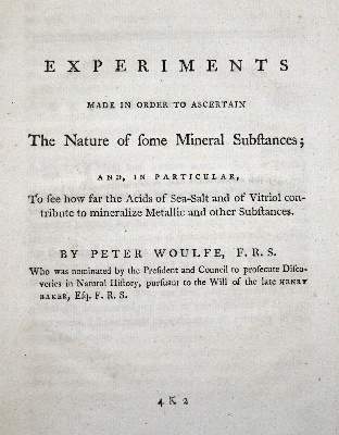 Bild Nr.1: 127-504 Woulfe,P.: (Aus der Sammlung Professor Dr.Dr.Johannes Büttner Teil 1)