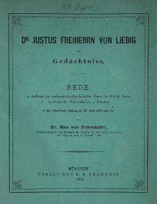 Bild Nr.1: 127-571 Liebig,J.v.: (ZZRückgänge Sgl. Prof. Büttner Teil 1, Liebig)
