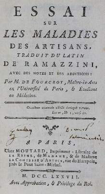 Bild Nr.1: 127-587 Ramazzini,(B.).: (ZZRückgänge Sgl. Prof. Büttner Teil 1)