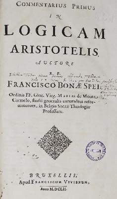 Bild Nr.1: 127-615 Crespin,F. (Pseud.: F.B.Spei).: (Aristoteles)