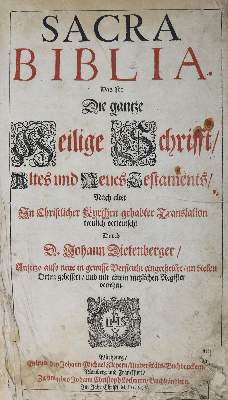 Bild Nr.2: 127-630 Biblia germanica.: (Bibeln)