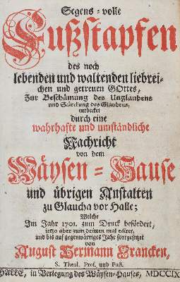 Bild Nr.2: 127-686 Francke,A.H.: (Alte Drucke, Handschriften und Theologie)