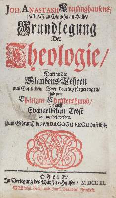Bild Nr.1: 127-688 Frezlinghausen, J. A.: (Alte Drucke, Handschriften und Theologie)