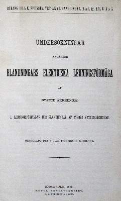 Bild Nr.2: 127-7 Arrhenius,S.: (Aus der Sammlung Professor Dr.Dr.Johannes Büttner Teil 1)