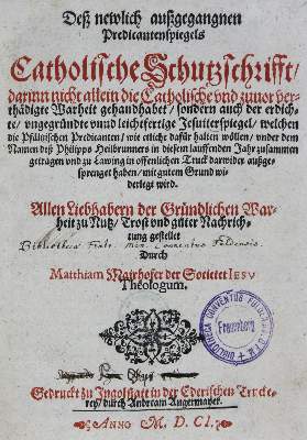 Bild Nr.1: 127-758 Mairhofer,M.: (Alte Drucke, Handschriften und Theologie)