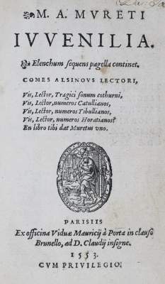 Bild Nr.1: 127-773 Muret,M.A.: (Alte Drucke, Handschriften und Theologie)