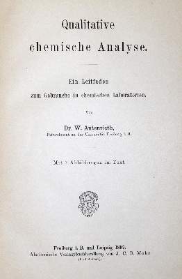 Bild Nr.6: 127-79 Chemische Analyse.: (Chemie)
