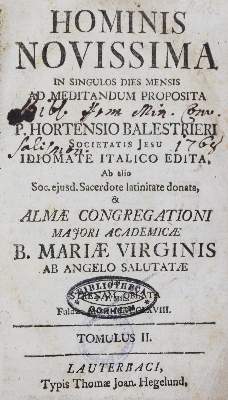 Bild Nr.1: 127-800 Sammlung: (Alte Drucke, Handschriften und Theologie)