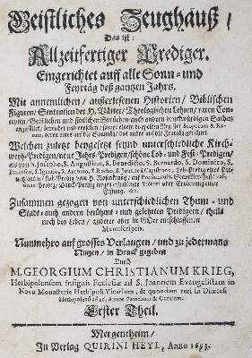 Bild Nr.1: 127-803 Sammlung: (Alte Drucke, Handschriften und Theologie)
