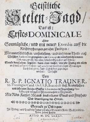 Bild Nr.1: 127-804 Sammlung: (Alte Drucke, Handschriften und Theologie)