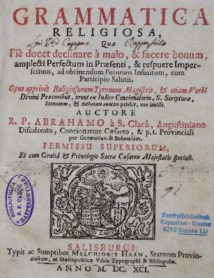 Bild Nr.1: 127-807 Sammlung: (Alte Drucke, Handschriften und Theologie)