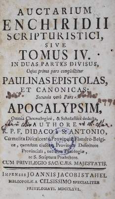 Bild Nr.1: 127-847 Wouters,M.: (Alte Drucke, Handschriften und Theologie)