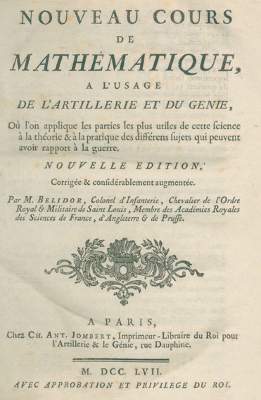 Bild Nr.1: 127-894 Belidor,B.F.de.: (Militaria)
