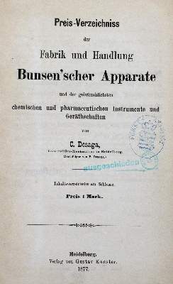 Bild Nr.1: 127-93 Desaga,C.: (Aus der Sammlung Professor Dr.Dr.Johannes Büttner Teil 1)