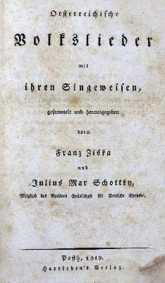 Bild Nr.1: 127-944 Ziska,F. u. J.M.Schottky.: (Musik)