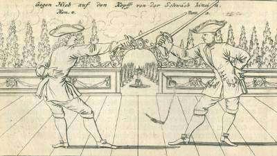 Bild Nr.1: 127-961 (Schmidt,G.E.: (Sport, Fechten)