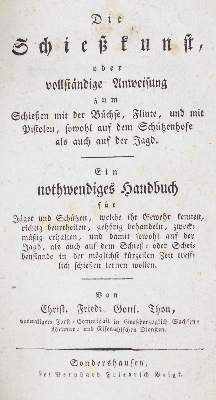 Bild Nr.1: 127-980 Thon,C.F.G.: (Jagd)