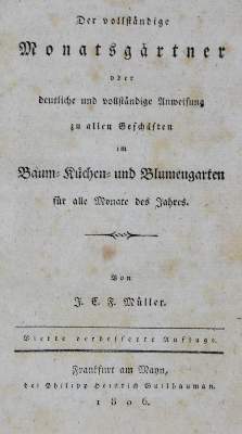 Bild Nr.1: 127-983 Müller,J.C.F. (d.i. J.A.C.Löhr).: (Küche und Haushalt, Garten)