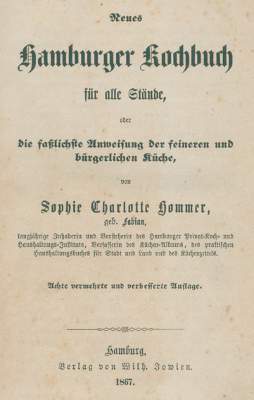 Bild Nr.1: 127-998 Hammer,S.C.: (Küche und Haushalt, Kochbücher)