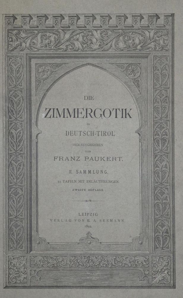 Große Abbildung Nr.1: 128-1008 Paukert,F. (Hrsg.).: (Architektur)