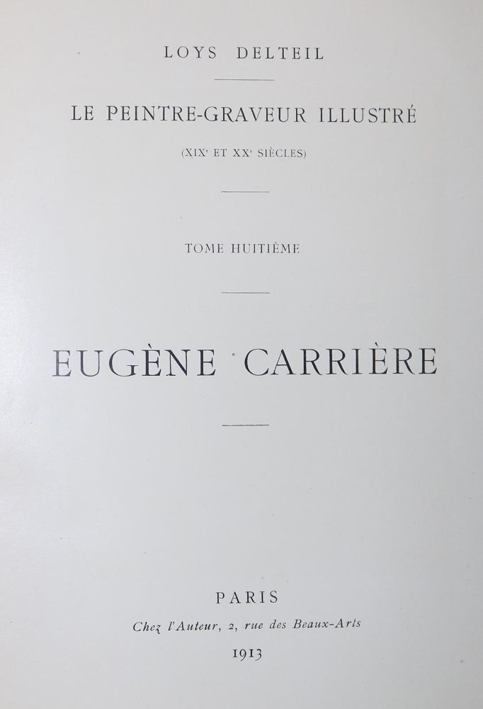 Große Abbildung Nr.1: 128-1029 Delteil,L.: (Kunstwissenschaft)