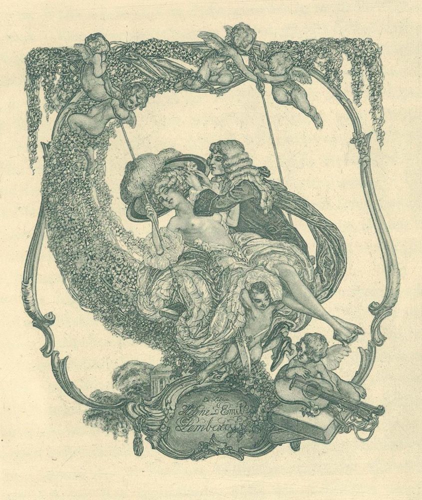 Große Abbildung Nr.2: 128-1035 Leiningen-Westerburg,K.E.z.: (Exlibris)
