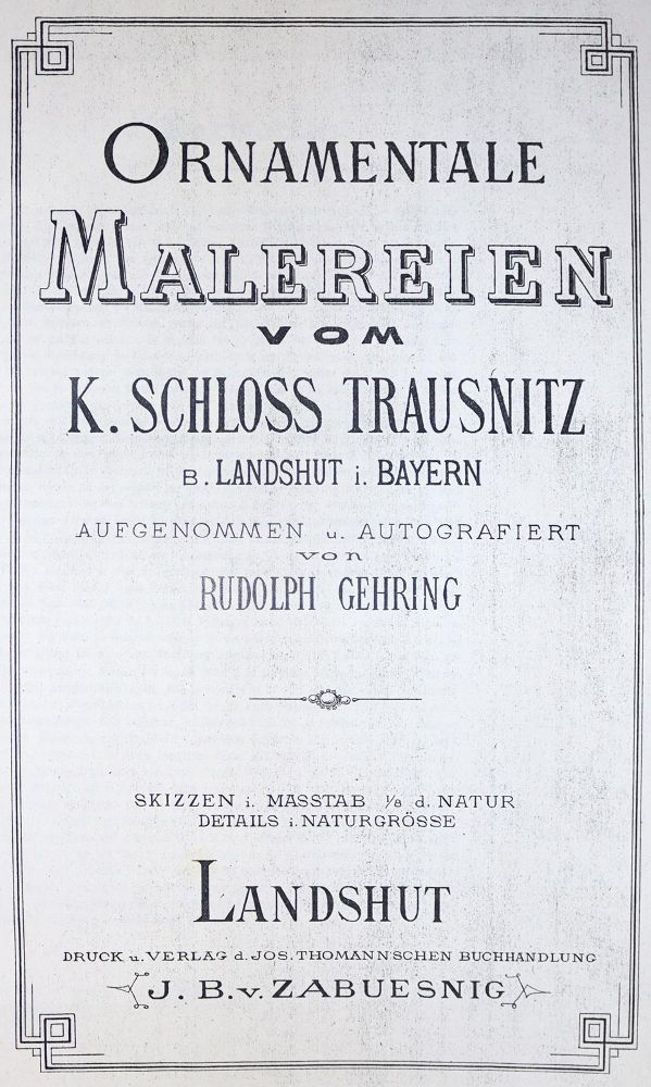 Große Abbildung Nr.1: 128-1044 (Gehring,R.).: (Kunstwissenschaft)