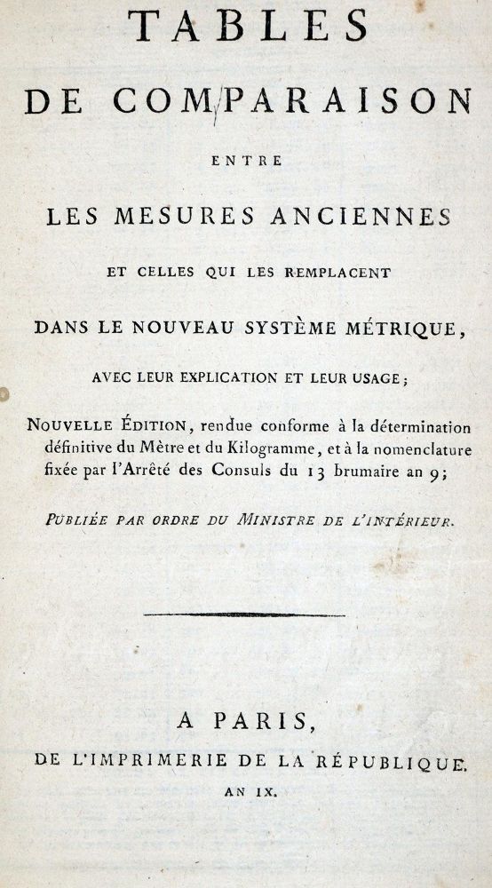 Große Abbildung Nr.1: 128-105 Tables de Comparaison: (Aus der Sammlung Professor Dr.Dr.Johannes Büttner Teil 1)