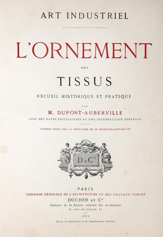 Große Abbildung Nr.1: 128-1083 Dupont-Auberville,M.: (Tapeten)