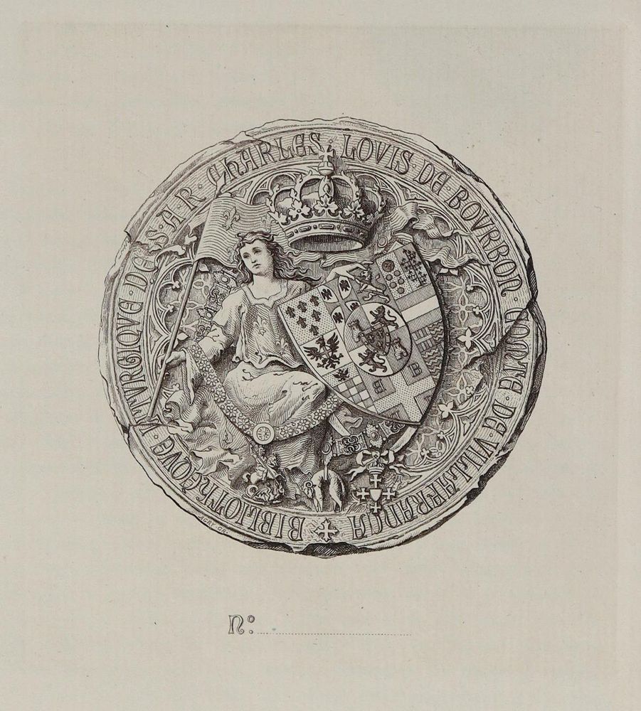 Große Abbildung Nr.2: 128-1105 Berzarelli,A. u. D.H.Prior.: (Exlibris)