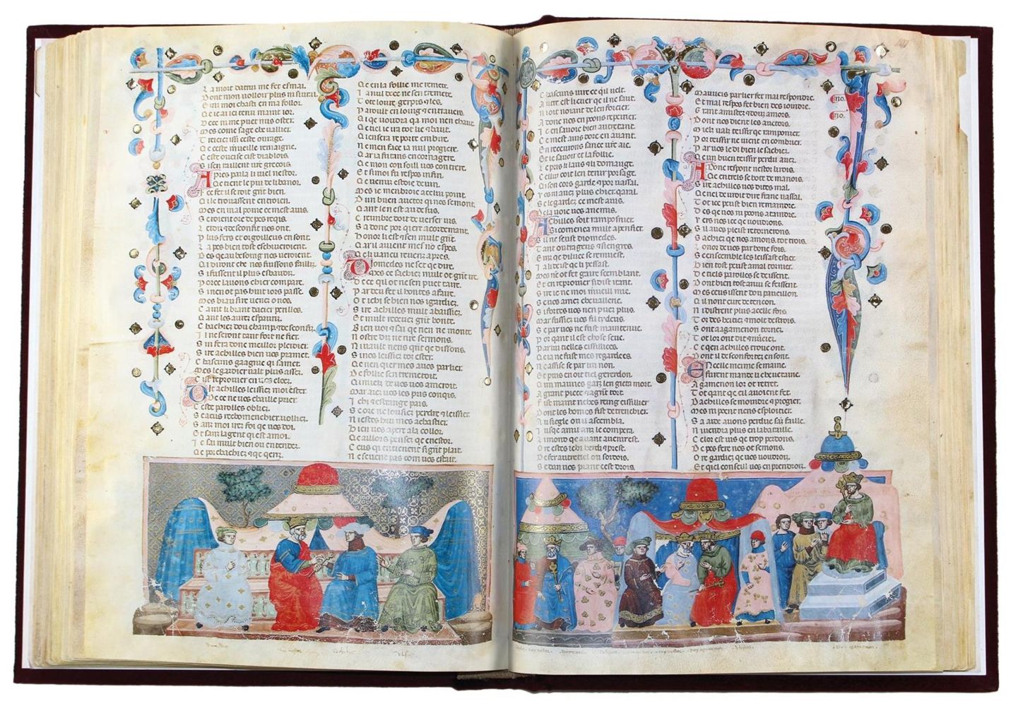 Große Abbildung Nr.2: 128-1117 Codice de la Guerra de Troya.: (Faksimile)
