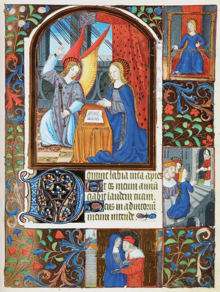 Große Abbildung Nr.2: 128-1121 Gebetbuch der Päpste.: (Faksimile)