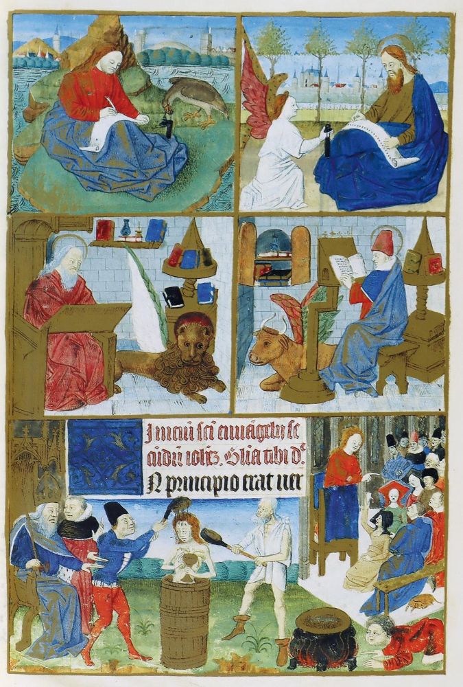 Große Abbildung Nr.2: 128-1124 Gulbenkian-Stundenbuch.: (Faksimile)