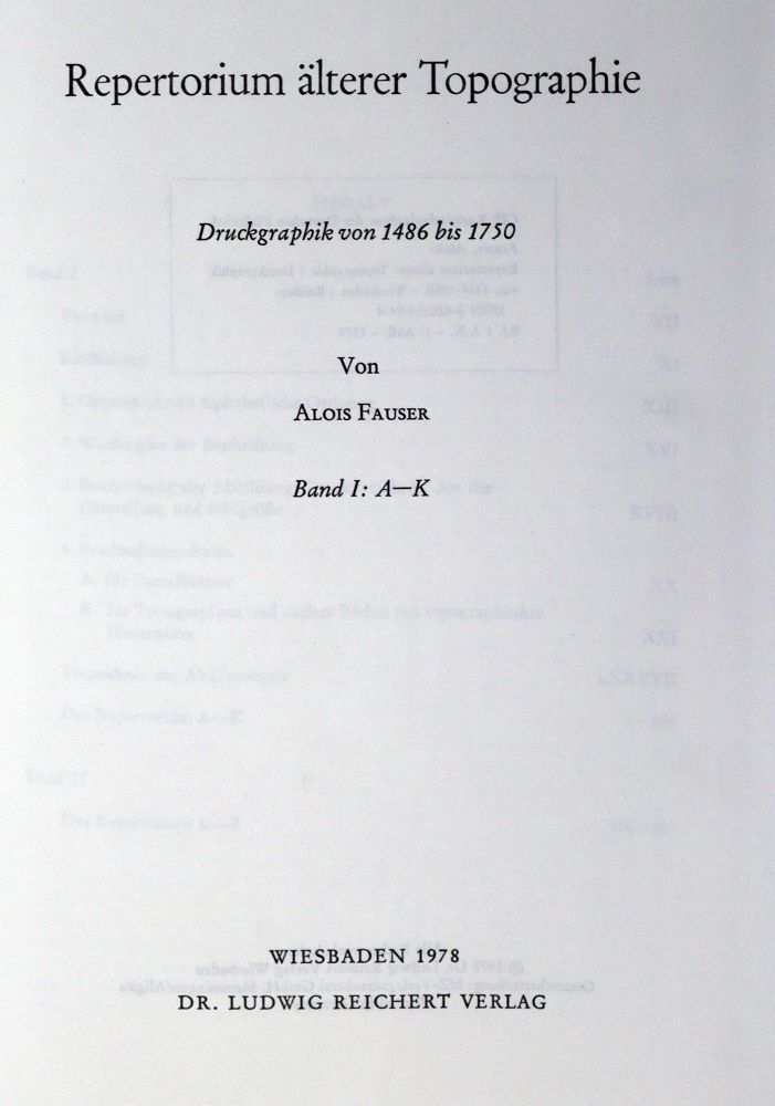 Große Abbildung Nr.1: 128-1140 Fauser,A.: (Bibliographie und Buchwesen)