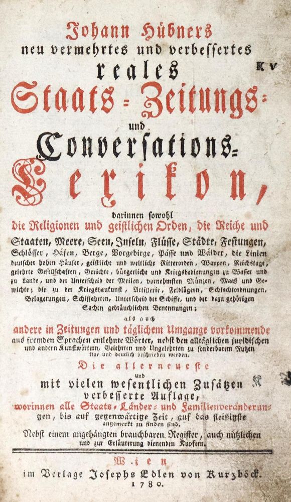 Große Abbildung Nr.1: 128-1155 Hübner,J.: (Lexika - Wörterbücher - Sprachwissenschaften)