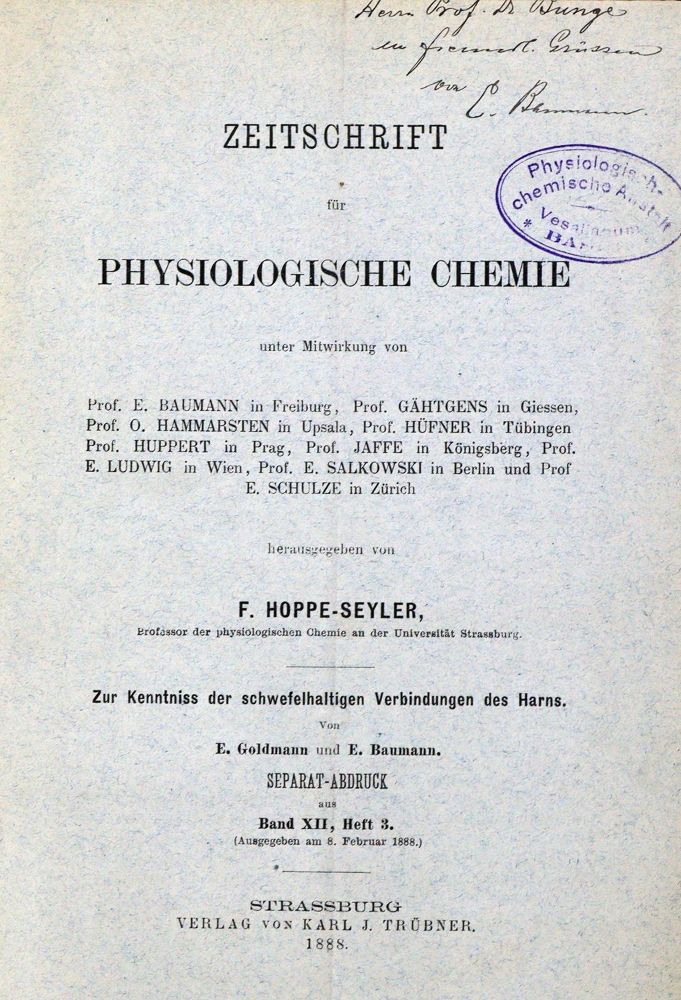 Große Abbildung Nr.21: 128-116 Barreswil,(L.C.A.) u. A.Sobrero.: (ZZRückgänge Sgl. Prof. Büttner Teil 1 und 2)