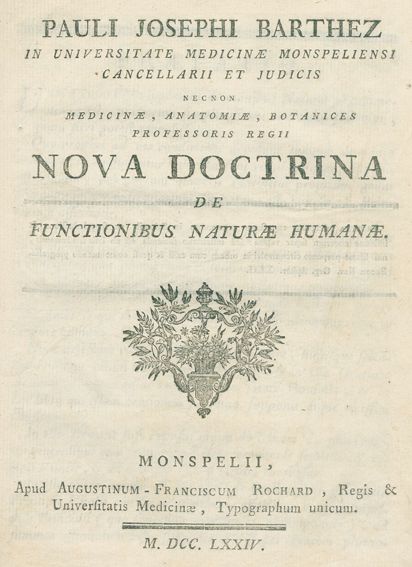 Große Abbildung Nr.1: 128-117 Barthez,P.J.: (ZZRückgänge Sgl. Prof. Büttner Teil 1 und 2)