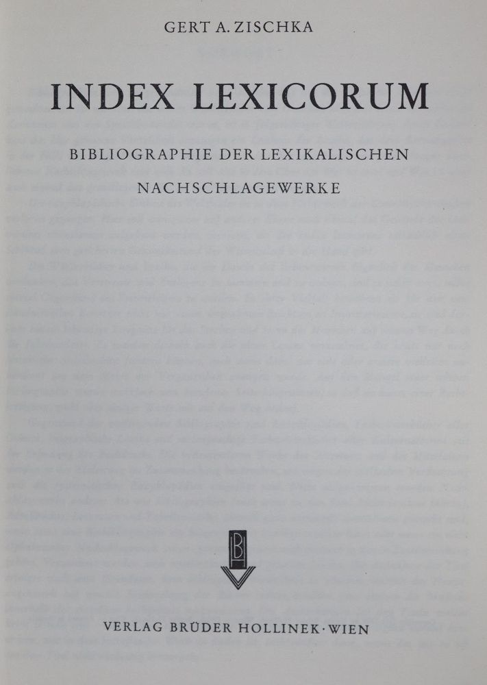 Große Abbildung Nr.1: 128-1178 Sammlung: (Bibliographie und Buchwesen)
