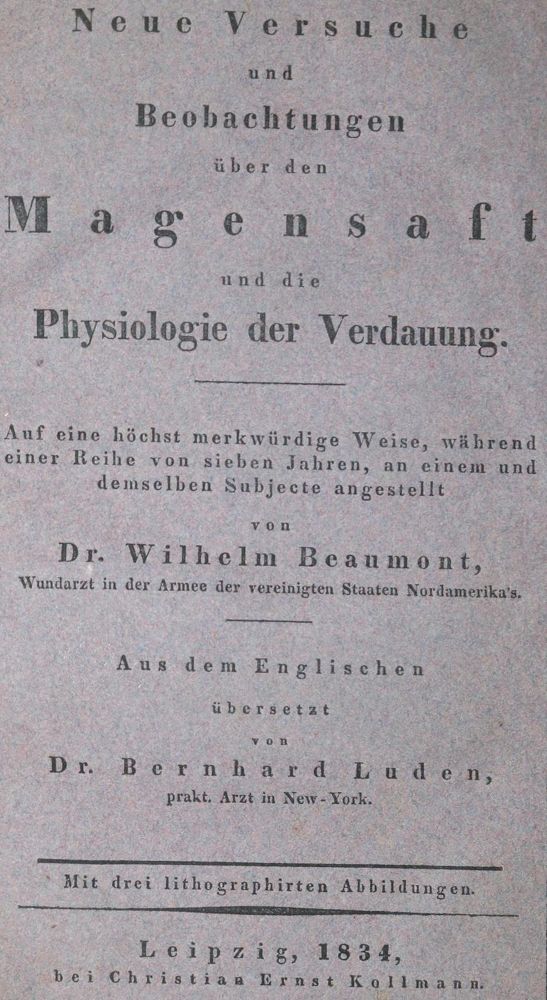 Große Abbildung Nr.1: 128-118 Beaumont,W.: (ZZRückgänge Sgl. Prof. Büttner Teil 1 und 2)