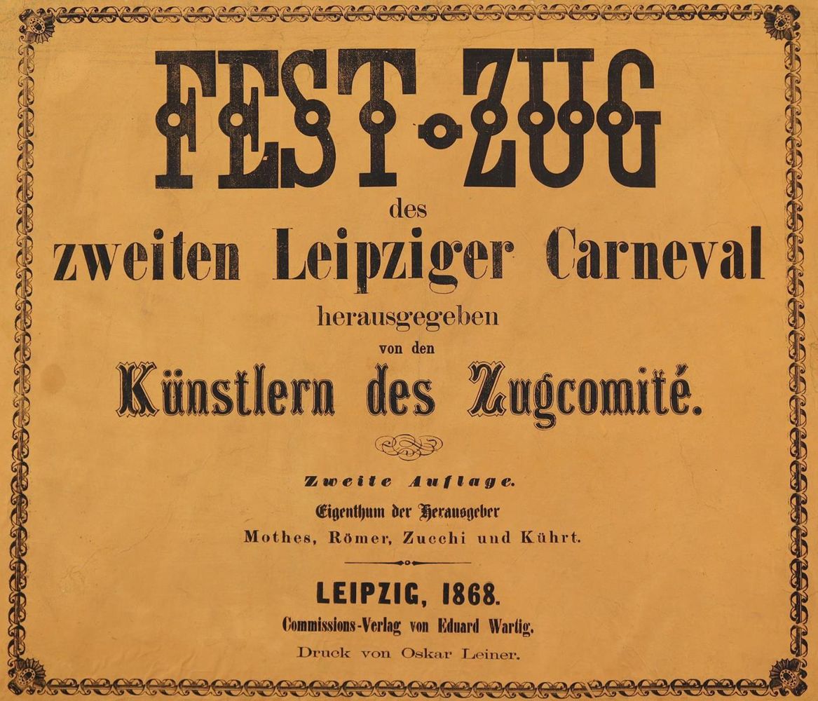 Große Abbildung Nr.3: 128-1230 Leipzig.: (Karneval)