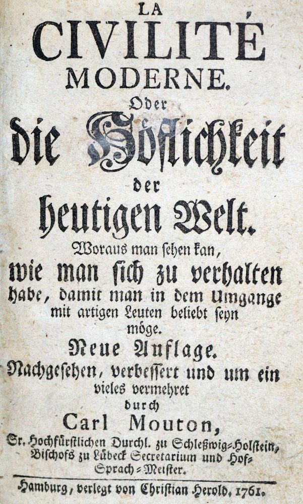 Große Abbildung Nr.1: 128-1235 Mouton,C.: (Kultur- und Sittengeschichte)