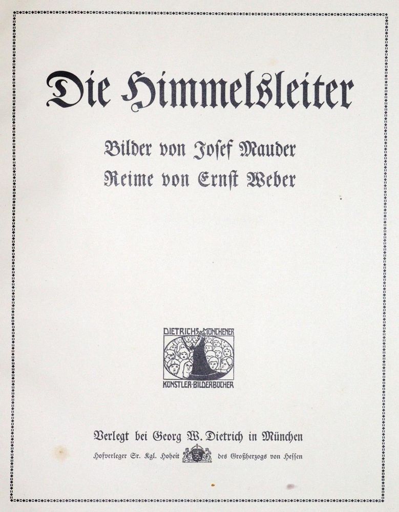 Große Abbildung Nr.1: 128-1269 Weber,E.: (Mauder)