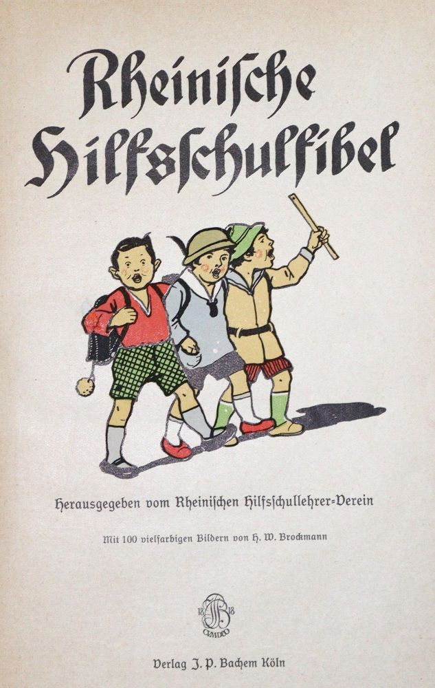 Große Abbildung Nr.1: 128-1282 Rheinische Hilfsschulfibel.: (Kinder- und Jugendbücher)