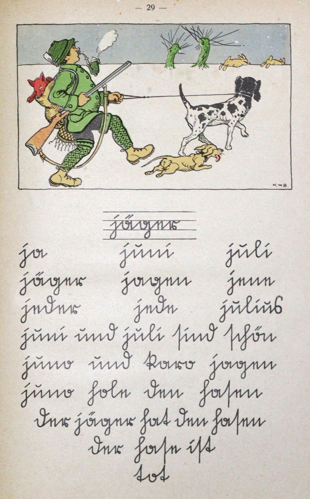 Große Abbildung Nr.2: 128-1282 Rheinische Hilfsschulfibel.: (Kinder- und Jugendbücher)