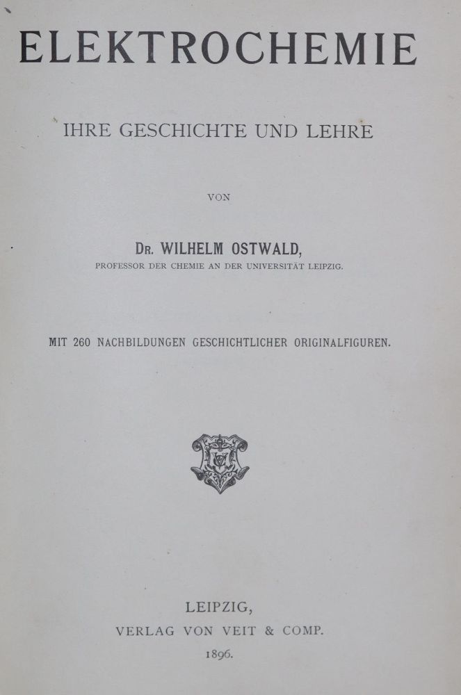 Große Abbildung Nr.1: 128-13 Chemie.: (Aus der Sammlung Professor Dr.Dr.Johannes Büttner Teil 1)